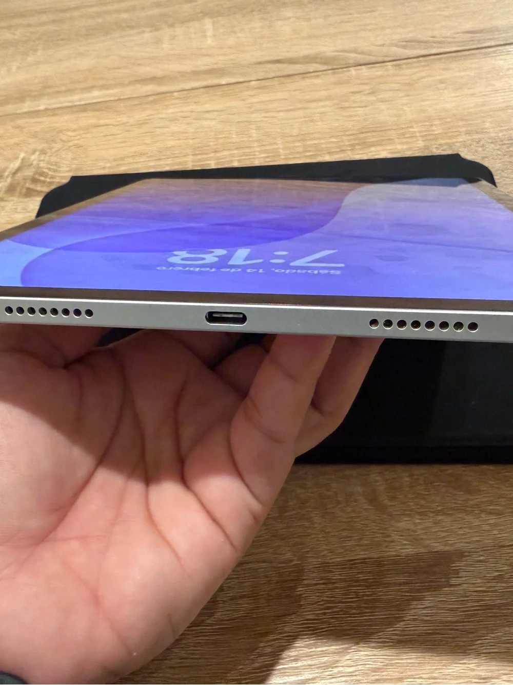 Apple iPad with Black Backlit Keyboard Case
